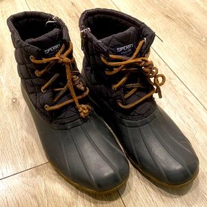 Size 3M | GUC Sperry Duck Boots, Girl